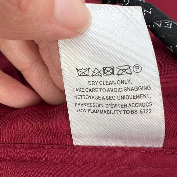 Jenny Yoo Collection Annabelle Dress Tulle Convertible Bridesmaid Red Crimson 8 - Picture 15 of 15